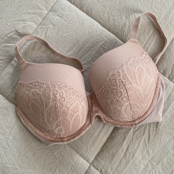Auden pink lacy bra size 32dd - Picture 7 of 7